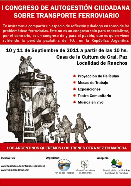 Jornada Ferroviaria en el Municipio de Ranchos